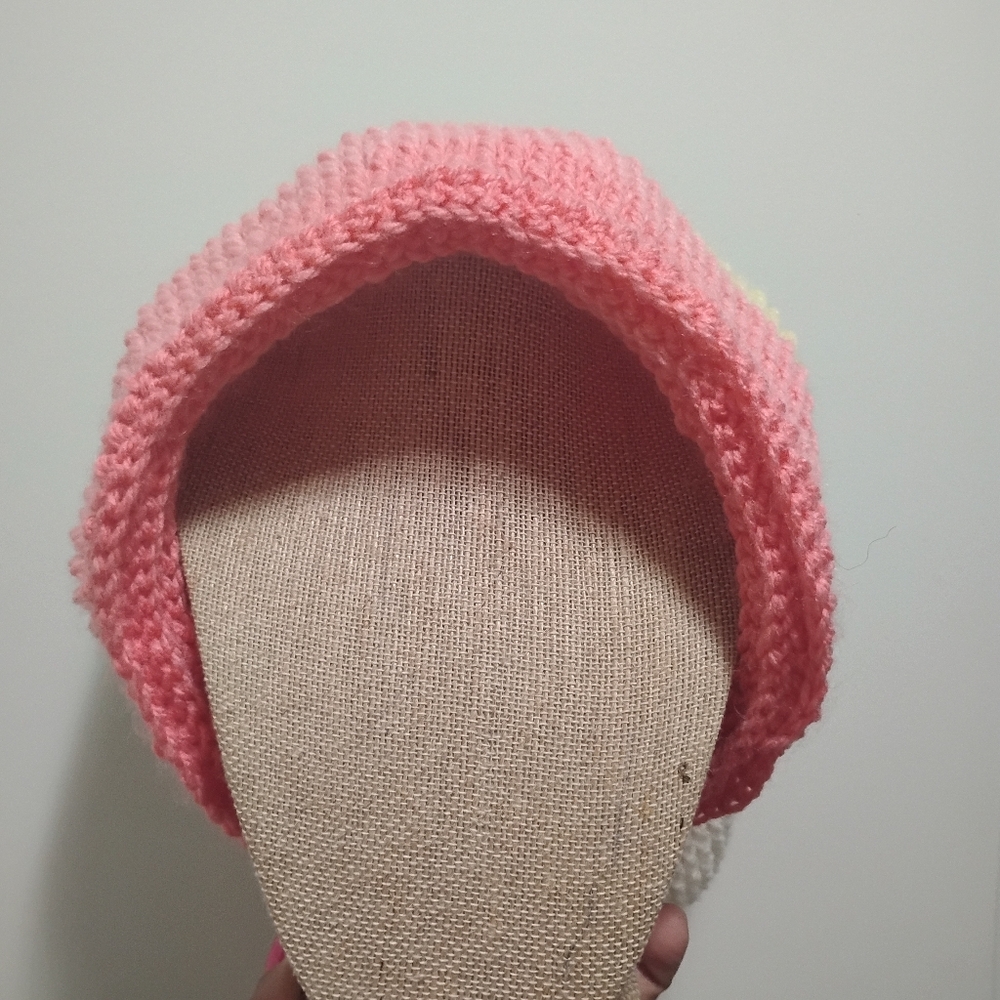 Handmade cozy customized beanie
